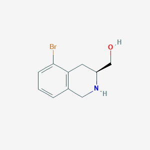 (S)-(5-Bromo-1,2,3,4-tetrahydroisoquinolin-3-yl)methanol