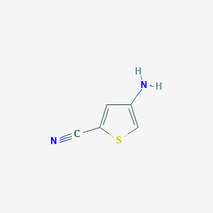 B1282281 4-Aminothiophene-2-carbonitrile CAS No. 73781-74-5