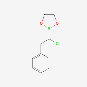 2-(1-Chloro-2-phenylethyl)-1,3,2-dioxaborolane