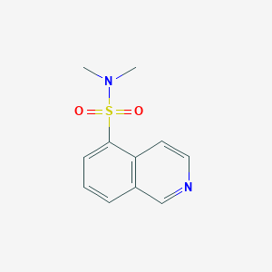 molecular formula C11H12N2O2S B1282283 N,N-二甲基异喹啉-5-磺酰胺 CAS No. 84468-22-4