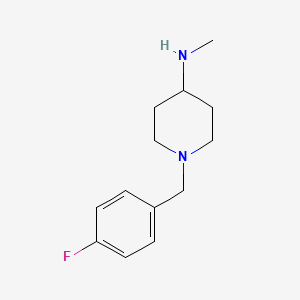 1-(4-Fluorobenzyl)-N-methylpiperidin-4-amine