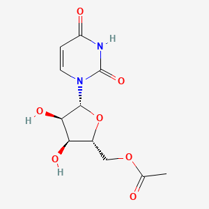 molecular formula C11H14N2O7 B12822879 5'-O-Acetyluridine CAS No. 6773-44-0