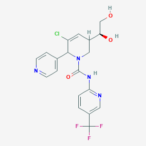 3-Chloro-5-((S)-1,2-dihydroxyethyl)-N-(5-(trifluoromethyl)pyridin-2-yl)-5,6-dihydro-[2,4'-bipyridine]-1(2h)-carboxamide