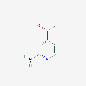 B1282295 1-(2-Aminopyridin-4-yl)ethanone CAS No. 42182-25-2