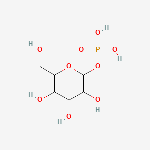 1-O-phosphonohexopyranose