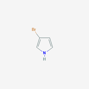 molecular formula C4H4BrN B1282299 3-溴-1H-吡咯 CAS No. 87630-40-8