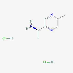 (R)-1-(5-Methylpyrazin-2-yl)ethanamine dihydrochloride