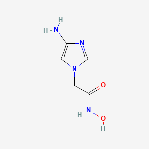 2-(4-Amino-1H-imidazol-1-yl)-N-hydroxyacetamide