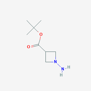 Tert-butyl 1-aminoazetidine-3-carboxylate