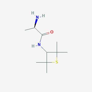 molecular formula C10H20N2OS B1282319 (R)-2-氨基-N-(2,2,4,4-四甲基-3-噻吩基)丙酰胺 CAS No. 80875-07-6