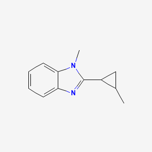 1-Methyl-2-(2-methylcyclopropyl)-1H-benzo[d]imidazole