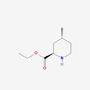 Ethyl (2R,4R)-4-methyl-2-piperidinecarboxylate