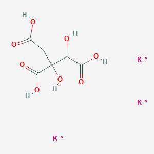 molecular formula C6H8K3O8 B12823207 Tripotassium-2-hydroxycitrate 