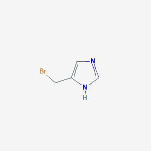 molecular formula C4H5BrN2 B1282322 4-(溴甲基)-1H-咪唑 CAS No. 80733-10-4