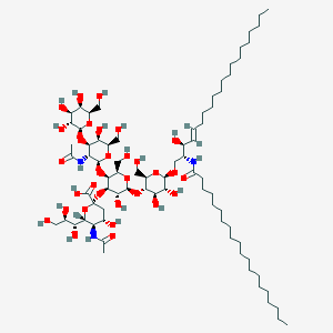 molecular formula C77H139N3O31 B12823224 Ganglioside gm1,ammonium salt,bovine 