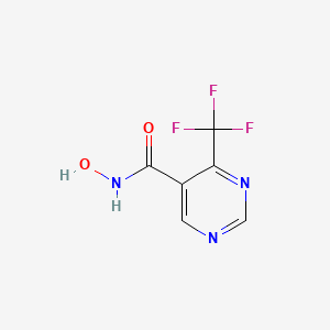 N-Hydroxy-4-(trifluoromethyl)pyrimidine-5-carboxamide