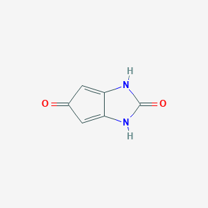 molecular formula C6H4N2O2 B12823323 Cyclopenta[d]imidazole-2,5(1H,3H)-dione CAS No. 853657-79-1