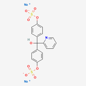 Sodium (hydroxy(pyridin-2-yl)methylene)bis(4,1-phenylene) bis(sulfate)