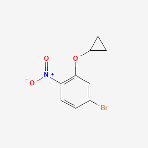 4-Bromo-2-cyclopropoxy-1-nitrobenzene