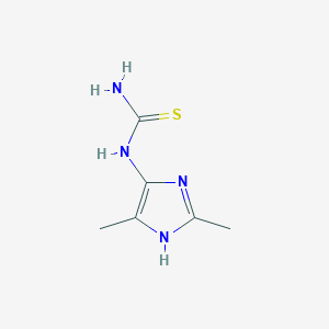 1-(2,4-Dimethyl-1H-imidazol-5-yl)thiourea