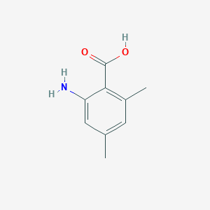 B1282344 2-Amino-4,6-dimethylbenzoic acid CAS No. 90321-33-8