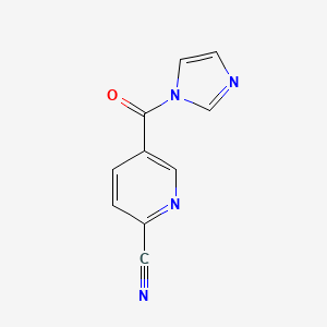 5-(1H-Imidazole-1-carbonyl)picolinonitrile