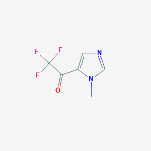 2,2,2-Trifluoro-1-(1-methyl-1H-imidazol-5-yl)ethanone