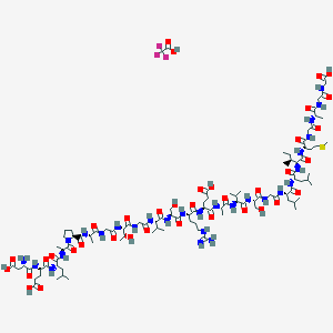 molecular formula C100H167F3N28O37S B12823515 APL1b25 Trifluoroacetate 