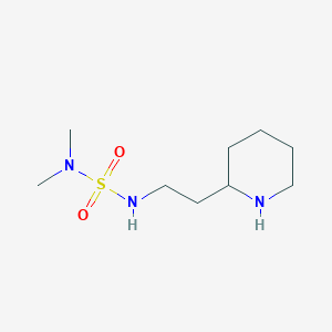 N,N-Dimethyl-N'-(2-piperidin-2-ylethyl)sulfamide