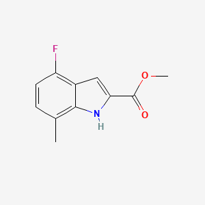 Methyl 4-fluoro-7-methyl-1H-indole-2-carboxylate