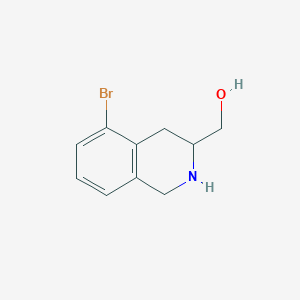 (5-Bromo-1,2,3,4-tetrahydroisoquinolin-3-yl)methanol