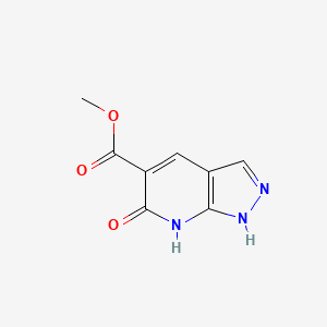 Methyl 6-oxo-6,7-dihydro-1H-pyrazolo[3,4-b]pyridine-5-carboxylate