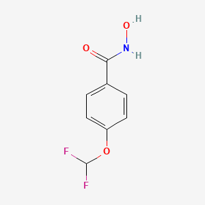 4-(difluoromethoxy)-N-hydroxybenzamide