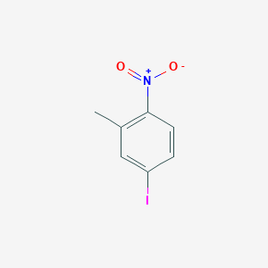 molecular formula C7H6INO2 B1282372 4-碘-2-甲基-1-硝基苯 CAS No. 52415-00-6