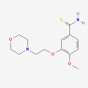 4-Methoxy-3-(2-morpholinoethoxy)benzothioamide