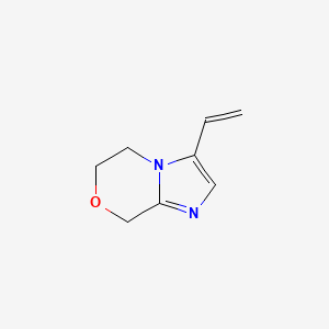 3-Vinyl-5,6-dihydro-8H-imidazo[2,1-c][1,4]oxazine