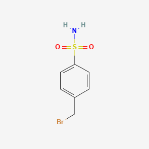 molecular formula C7H8BrNO2S B1282379 4-(溴甲基)苯磺酰胺 CAS No. 40724-47-8