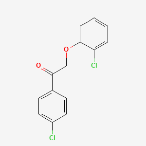 molecular formula C14H10Cl2O2 B12823805 2-(2-Chlorophenoxy)-1-(4-chlorophenyl)ethan-1-one 