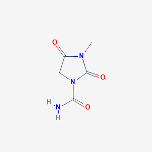 3-Methyl-2,4-dioxoimidazolidine-1-carboxamide