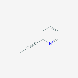molecular formula C8H7N B1282388 2-(丙-1-炔-1-基)吡啶 CAS No. 40925-52-8