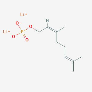 (Z)-Lithium 3,7-dimethylocta-2,6-dien-1-yl phosphate