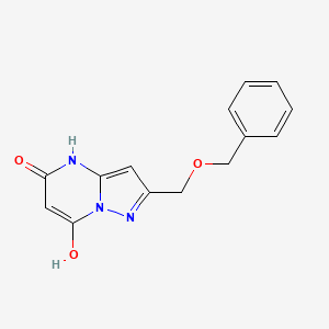 2-((Benzyloxy)methyl)-7-hydroxypyrazolo[1,5-a]pyrimidin-5(4H)-one