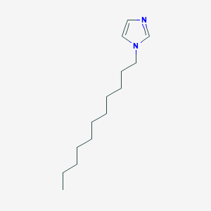 molecular formula C14H26N2 B12823949 1-Undecyl-1H-imidazole CAS No. 65155-61-5