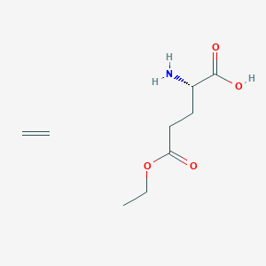 molecular formula C9H17NO4 B12823978 Ethyl gama-L-glutamate 