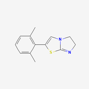 molecular formula C13H14N2S B12823979 2-(2,6-Dimethylphenyl)-5,6-dihydroimidazo[2,1-b]thiazole 