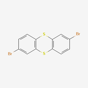 molecular formula C12H6Br2S2 B12823987 2,7-Dibromothianthrene CAS No. 63511-65-9