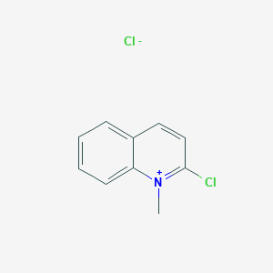 molecular formula C10H9Cl2N B12824000 2-Chloro-1-methylquinolin-1-ium chloride 