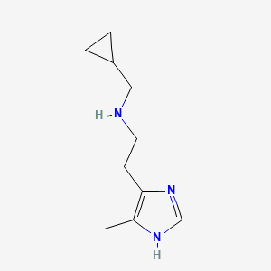 N-(Cyclopropylmethyl)-2-(4-methyl-1H-imidazol-5-yl)ethanamine