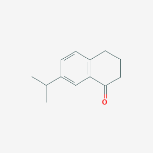 molecular formula C13H16O B1282402 7-propan-2-yl-3,4-dihydro-2H-naphthalen-1-one CAS No. 35338-72-8