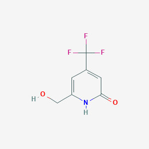 6-(Hydroxymethyl)-4-(trifluoromethyl)pyridin-2(1H)-one